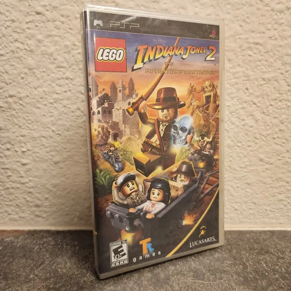 Game - LEGO Indiana Jones 2: The Adventure Continues (NEW) - PSP